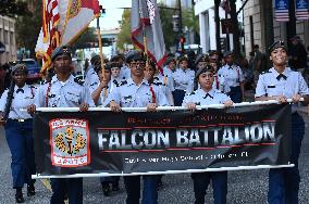 Veterans Day Parade In Orlando, Florida