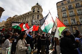Demonstration In Support Of The Saharawi People In Madrid