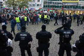 Pro Palestine Rally In Wuppertal, Germany