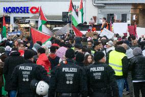 Pro Palestine Rally In Wuppertal, Germany