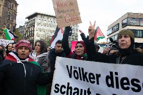 Pro Palestine Rally In Wuppertal, Germany