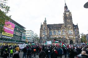 Pro Palestine Rally In Wuppertal, Germany