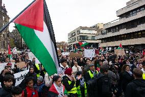 Pro Palestine Rally In Wuppertal, Germany