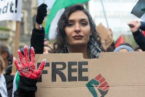 Pro Palestine Rally In Wuppertal, Germany