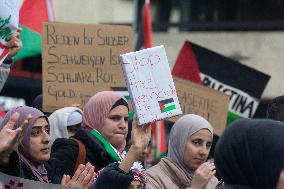 Pro Palestine Rally In Wuppertal, Germany