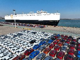 Vehicles Export Growth in Lianyungang