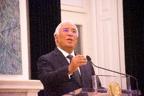 Ex-primer Minister Antonio Costa In São Bento Palace