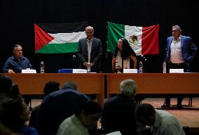 Mohamed Saadat, Palestinian Ambassador To Mexico, Demands An End To The Attacks In Gaza