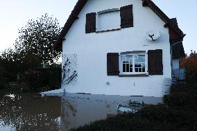 Flooding in the town of Arques - Pas-de-Calais