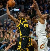 (SP)U.S.-SAN FRANCISCO-BASKETBALL-NBA-WARRIORS VS CAVALIERS