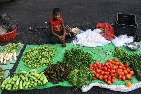 Daily Life In Kolkata, India