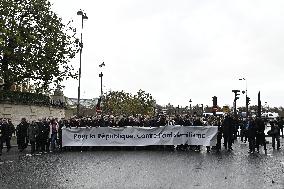 March against anti-Semitism in Paris