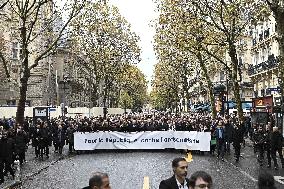 March against anti-Semitism in Paris