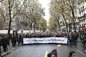 March against anti-Semitism in Paris