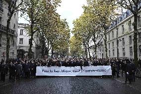 March against anti-Semitism in Paris