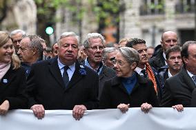 March against anti-Semitism in Paris