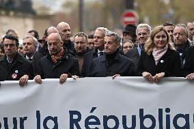 March against anti-Semitism in Paris