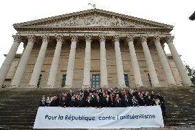 March against anti-Semitism in Paris