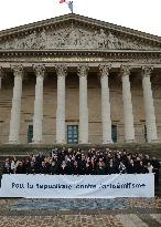 March against anti-Semitism in Paris