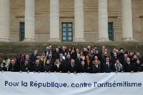 March against anti-Semitism in Paris