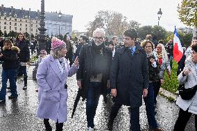 March against anti-Semitism in Paris