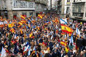 Anti-Amnesty Protest Across Spain