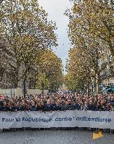 March against anti-Semitism in Paris