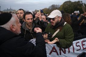 March against anti-Semitism in Paris