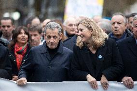 March against anti-Semitism in Paris
