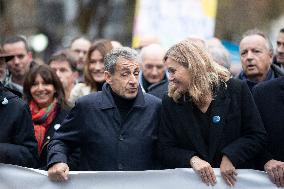March against anti-Semitism in Paris