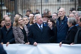 March against anti-Semitism in Paris