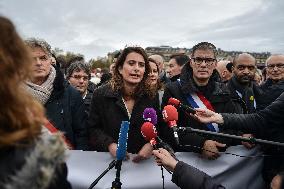 March against anti-Semitism in Paris