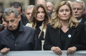 March against anti-Semitism in Paris