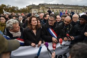 March against anti-Semitism in Paris