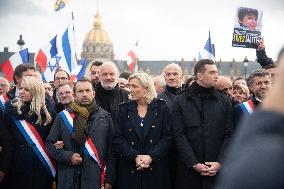March against anti-Semitism in Paris