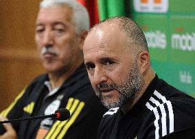 Djamel Belmadi Host A Press Conference