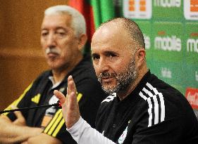 Djamel Belmadi Host A Press Conference