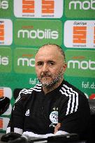 Djamel Belmadi Host A Press Conference