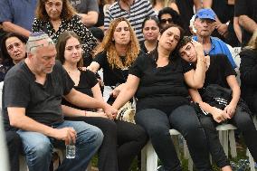 Hamas Israel Conflict: The funeral of IDF soldier, Sergeant Roni Eshel