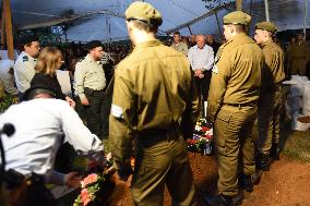 Hamas Israel Conflict: The funeral of IDF soldier, Sergeant Roni Eshel