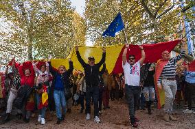 Concentration Against The Amnesty Law In Santander