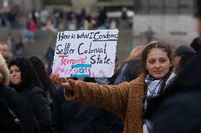 Pro-palestine Protest And Counter Demo Continues In Cologne