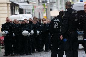 Pro-palestine Protest And Counter Demo Continues In Cologne