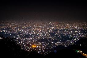 NEPAL-KATHMANDU-NIGHT VIEW