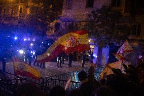 Anti-Amnesty Protest - Madrid