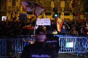 Anti-Amnesty Protest - Madrid