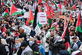 Protest In Support Of Palestine Across Canada
