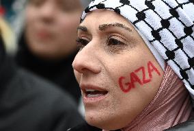 Protest In Support Of Palestine Across Canada