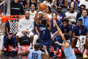 (SP)U.S.-LOS ANGELES-BASKETBALL-NBA-GRIZZLIES VS CLIPPERS