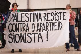 Demonstration In Portugal Against The War Between Israel And Hamas